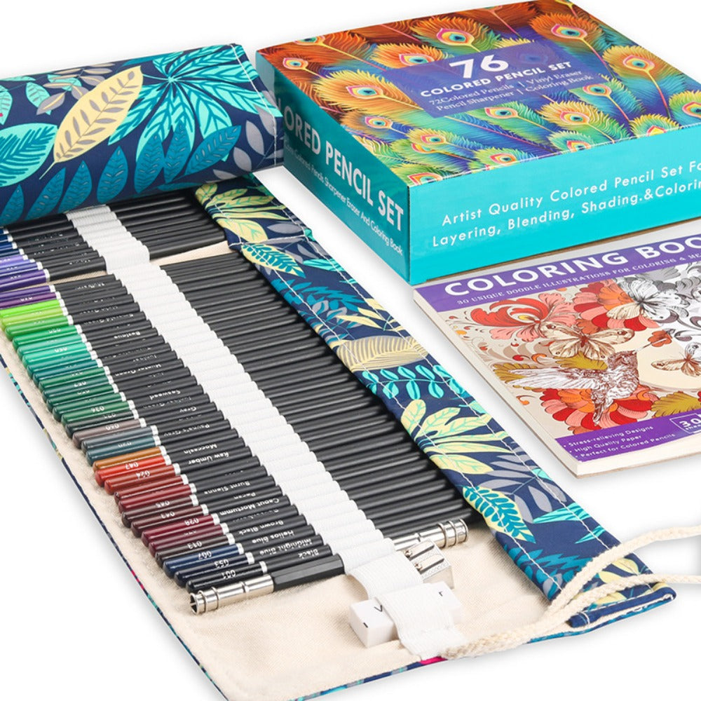 72 Colors Pencils Painting Set